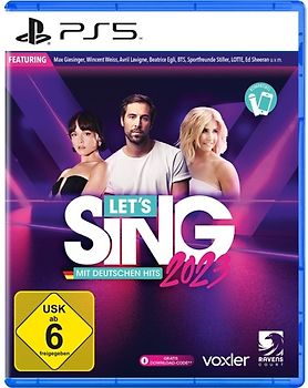Let's Sing 2023 mit deutschen Hits PlayStation 5