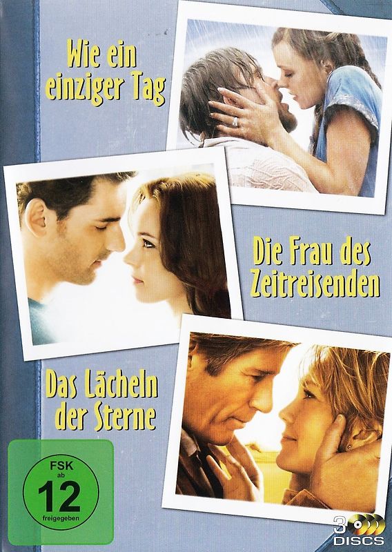 Wie ein einziger Tag / Die Frau des Zeitreisenden / Das Lächeln der Sterne [3 DVDs] DVD