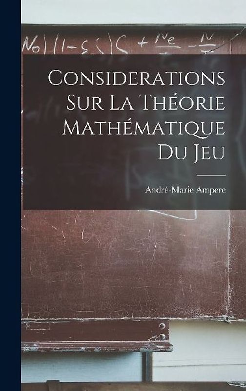 Considerations sur la théorie mathématique du jeu