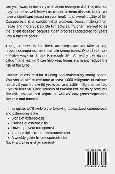 Osteoporosis Diet