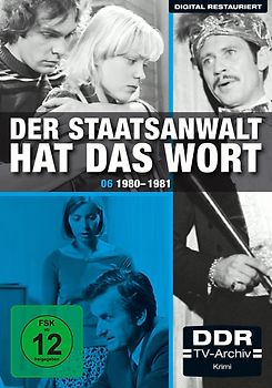 Der Staatsanwalt hat das Wort - Box 6: 1980 - 1981 [DDR TV-Archiv, 4 DVDs] DVD