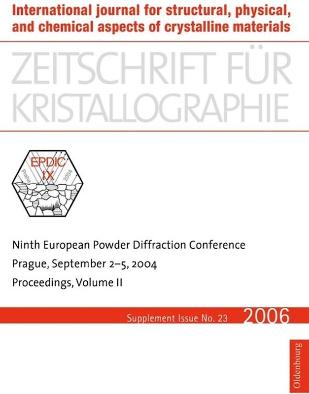Ninth European Powder Diffraction Conference