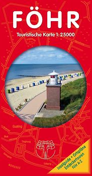 Föhr - Touristische Karte