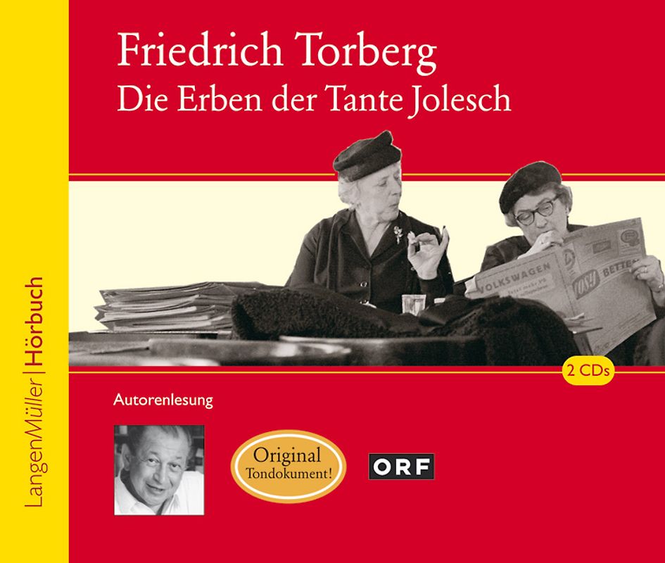 Die Erben der Tante Jolesch (CD). Autorenlesung