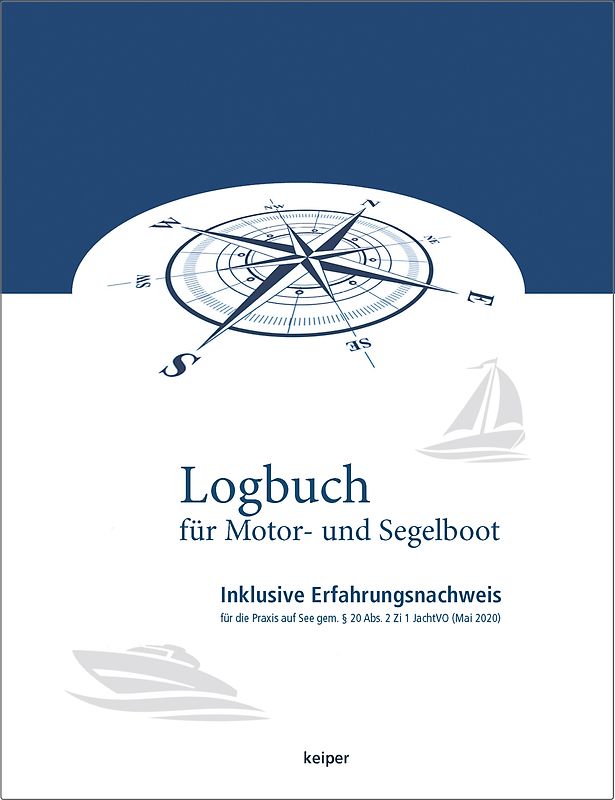Logbuch für Motorboot und Segelboot