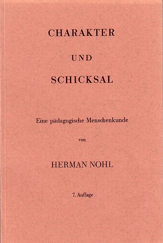 Charakter und Schicksal