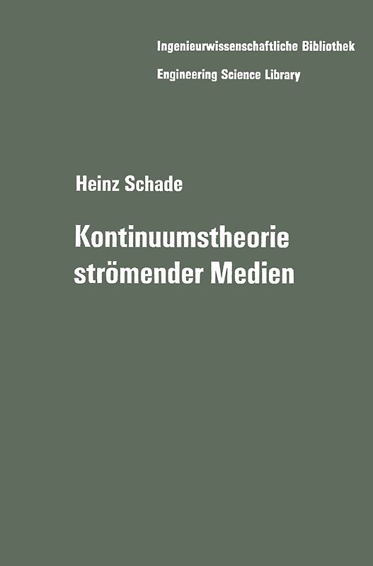 Kontinuumstheorie strömender Medien