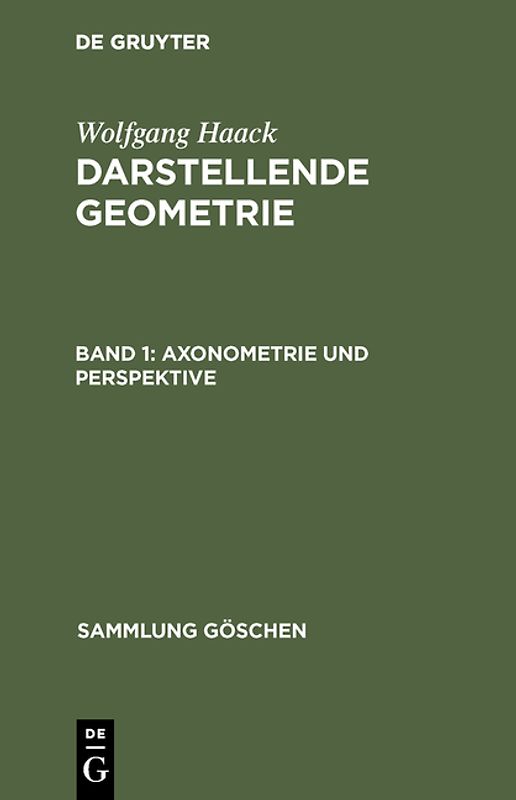 Axonometrie und Perspektive