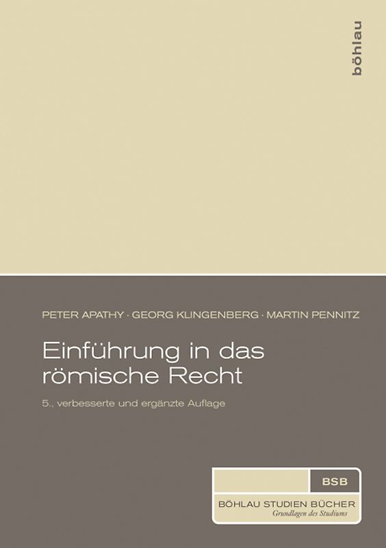 Einführung in das römische Recht