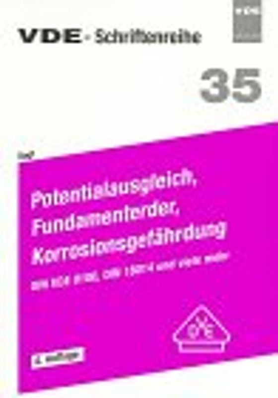 Potentialausgleich, Fundamenterder, Korrosionsgefährdung