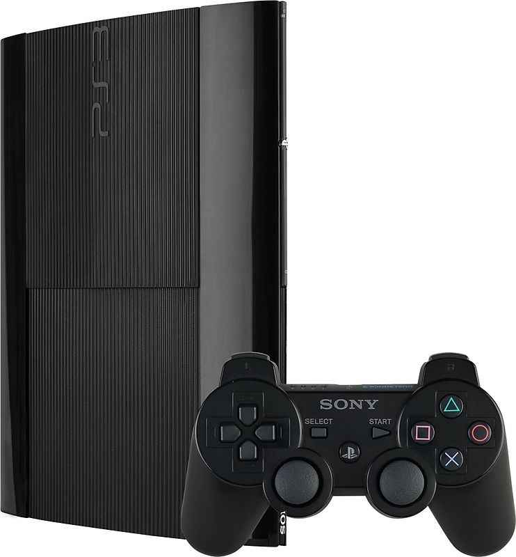 Sony PlayStation 3 super slim 500 GB schwarz [inkl. Wireless Controller]