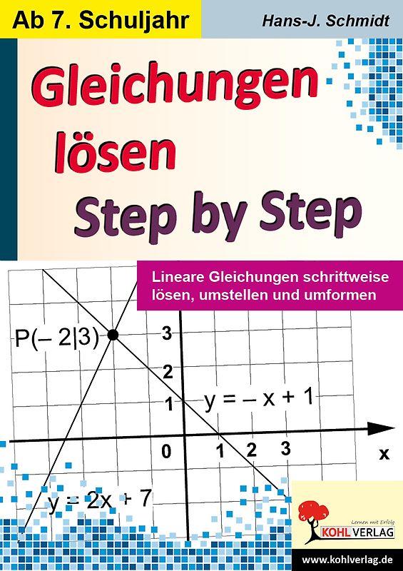 Gleichungen lösen, umstellen und umformen ... Step by Step