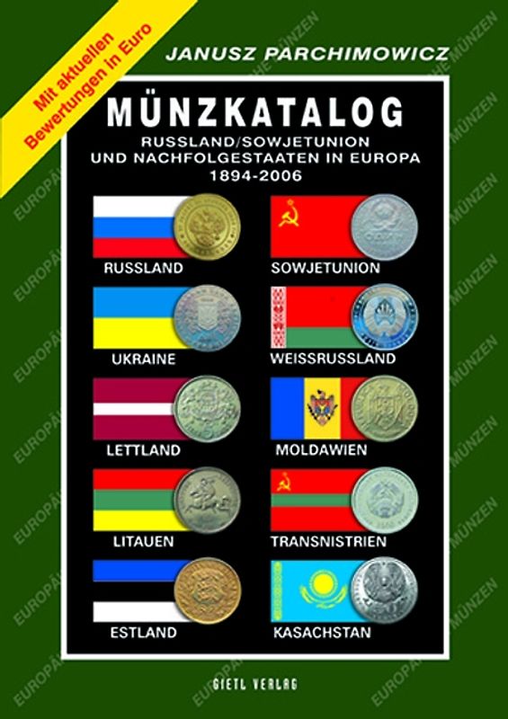 Münzkatalog Rußland /Sowjetunion und ihre Nachfolgestaaten in Europa