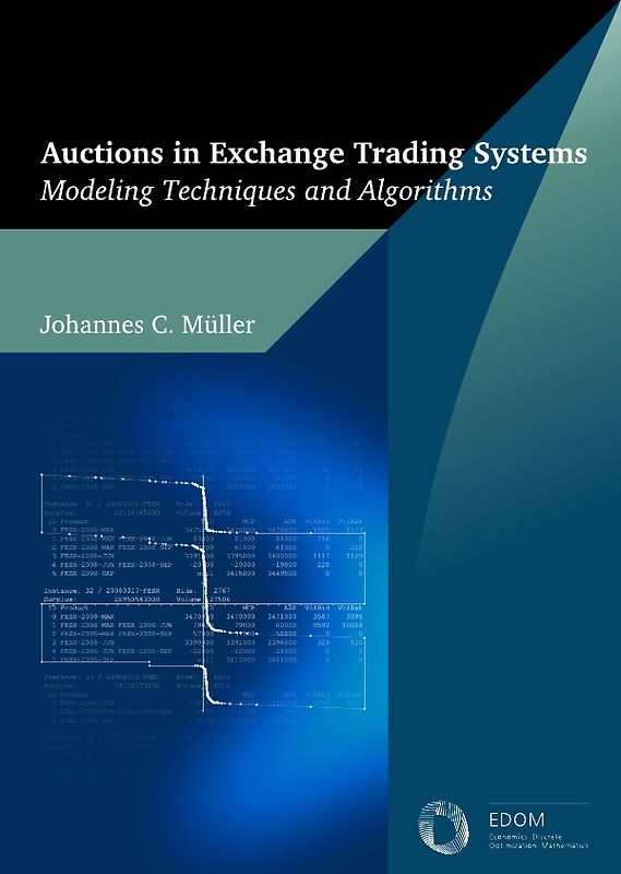 Auctions in Exchange Trading Systems: Modeling Techniques and Algorithms