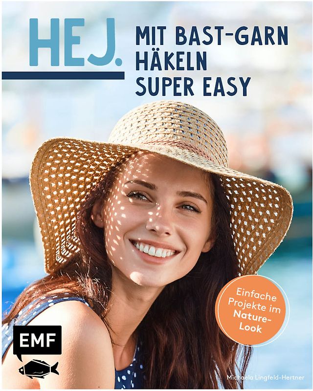 Hej. Mit Bast-Garn häkeln super easy
