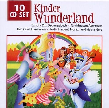 Various - Kinder Wunderland-Die Hörspielbox für Zuhause und die Reise