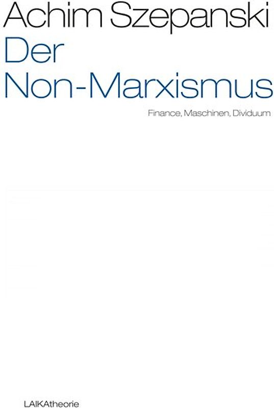 Der Non-Marxismus
