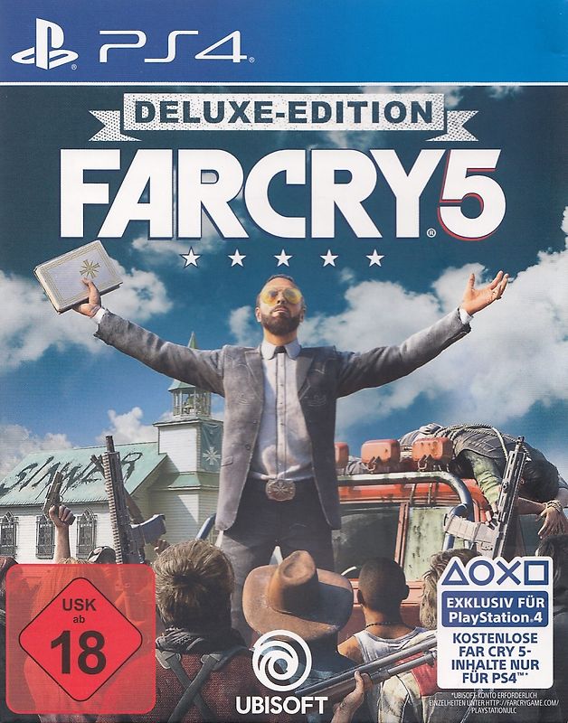 Far Cry 5 [Deluxe Edition, inkl. Soundtrack & Karte] PlayStation 4