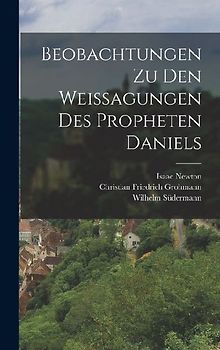 Beobachtungen Zu Den Weißagungen Des Propheten Daniels