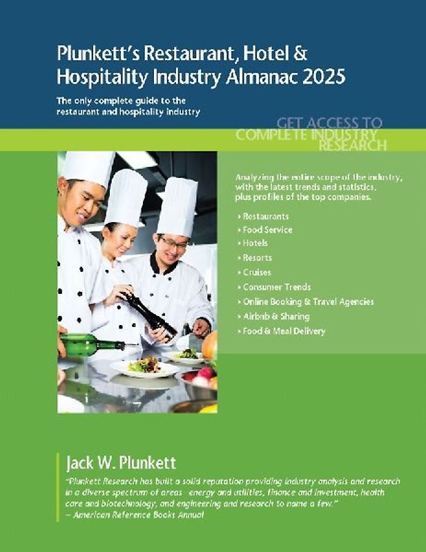Plunkett's Restaurant, Hotel & Hospitality Industry Almanac 2025