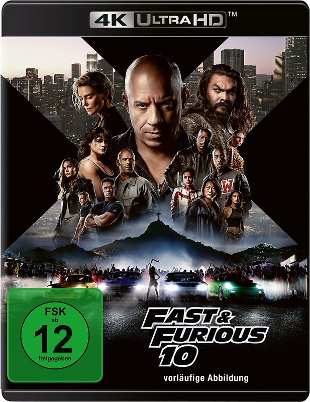 Fast & Furious 10 Blu-ray Disc