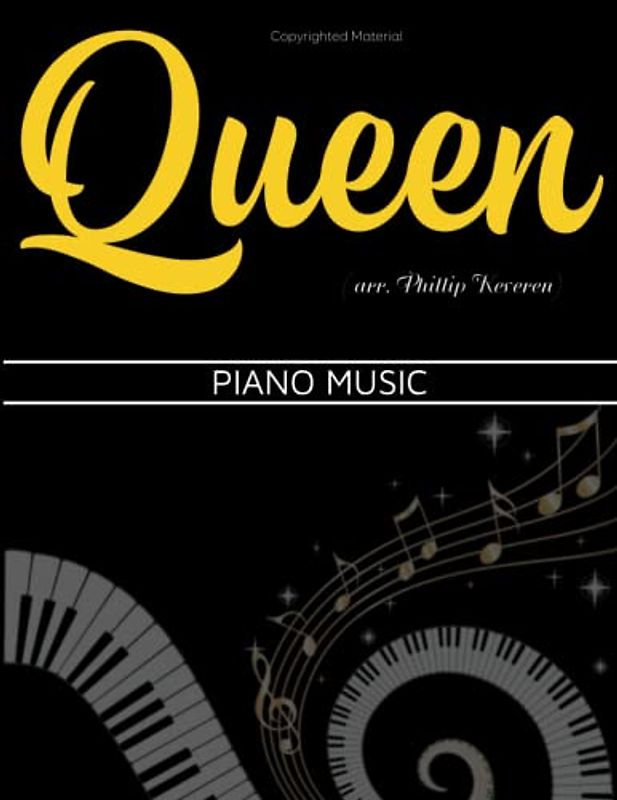 Queen Piano Music: A Collection 16 Songs For Piano Solo