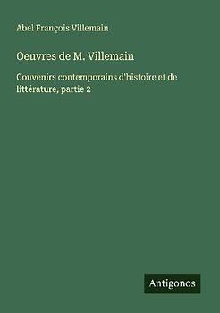 Oeuvres de M. Villemain
