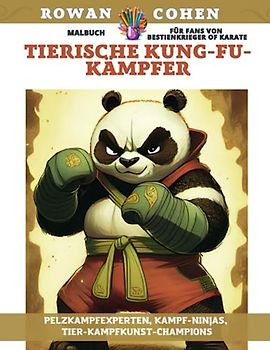 Tierische Kung-Fu-Kämpfer - Malbuch für Fans von Bestienkrieger of Karate – Pelzkampfexperten, Kampf-Ninjas, Tier-Kampfkunst-Champions