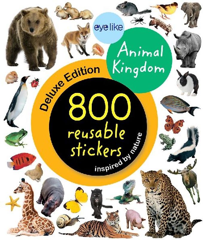 Eyelike Stickers Deluxe: Animal Kingdom