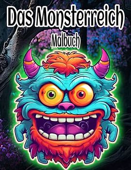 Das Monsterreich Malbuch: Ausmalen mit niedlichen Gruselwesen Ein kreatives Erlebnis (schöne Monsterwelt)
