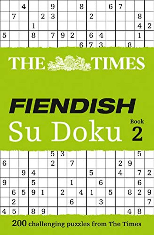 The Times Fiendish Su Doku Book 2 (Bk. 2): Bk. 2 (Sudoku Syndication): 200 challenging puzzles from The Times (The Times Su Doku)