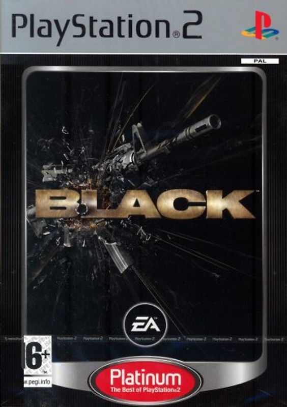 Black [Platinum, Internationale Version] PlayStation 2