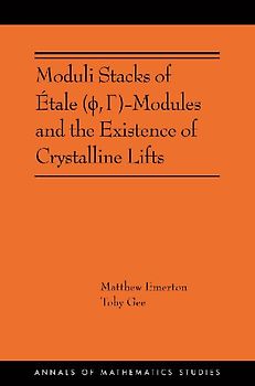 Moduli Stacks of Étale (ϕ, Γ)-Modules and the Existence of Crystalline Lifts