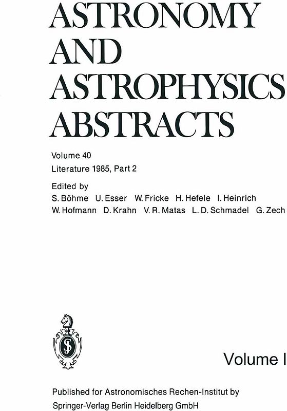 Literature 1985, Part 2