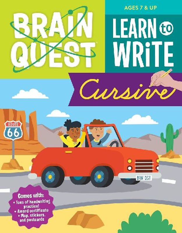 Brain Quest Learn to Write Cursive