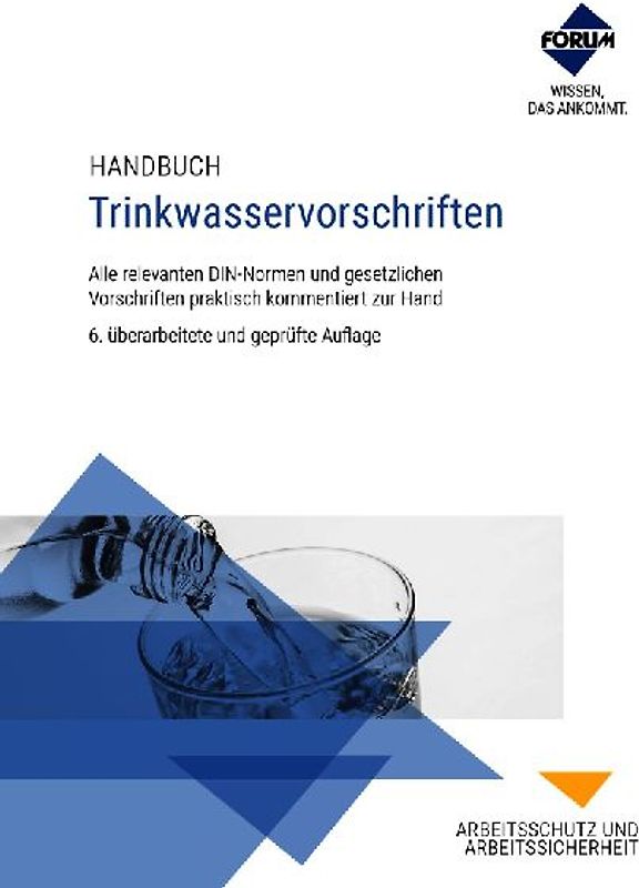 Handbuch Trinkwasservorschriften
