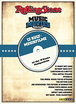 Rolling Stone Music Movies Collection II - Gesamtedition [12 DVDs] DVD