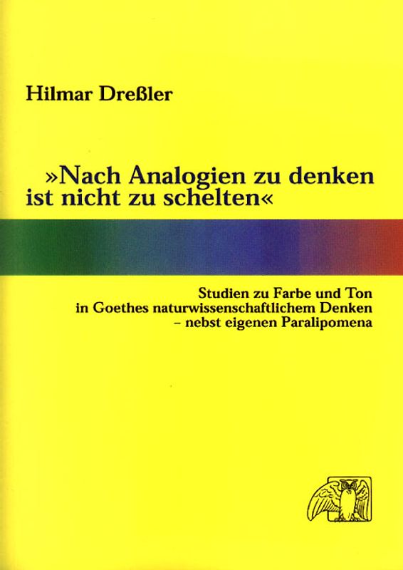 "Nach Analogien zu denken ist nicht zu schelten"