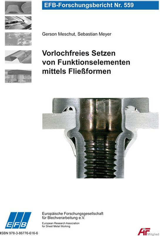 Vorlochfreies Setzen von Funktionselementen mittels Fließformen