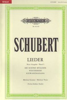 Lieder 1. Gesang Mittel, Klavier