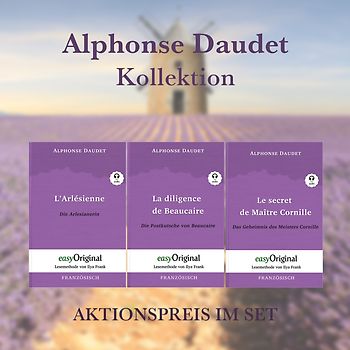 Alphonse Daudet Kollektion (Bücher + 3 Audio-CDs) - Lesemethode von Ilya Frank