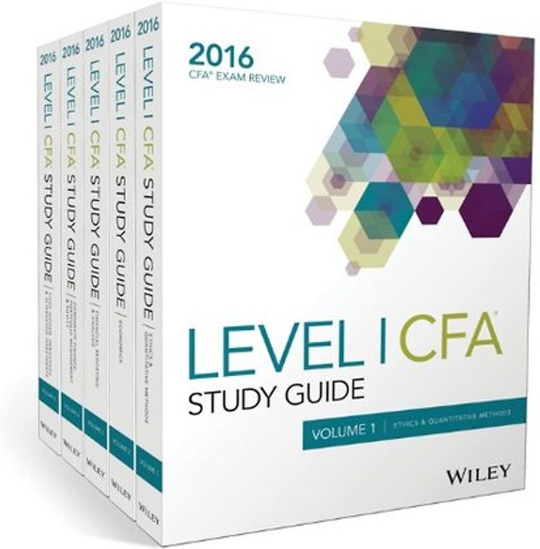 Wiley Study Guide for 2016 Level I CFA Exam: Complete Set