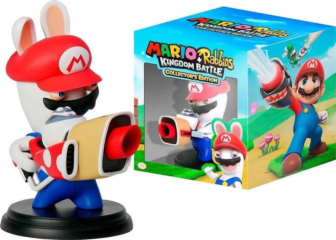 Mario & Rabbids Kingdom Battle [Collector's Edition, inkl. Soundtrack, 12 Sammelkarten & Figur] Nintendo Switch