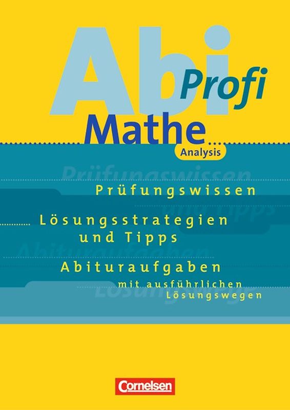Abi-Profi - Mathe / Analysis