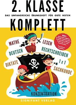 2. Klasse Komplett - Das umfangreiche Übungsheft für gute Noten