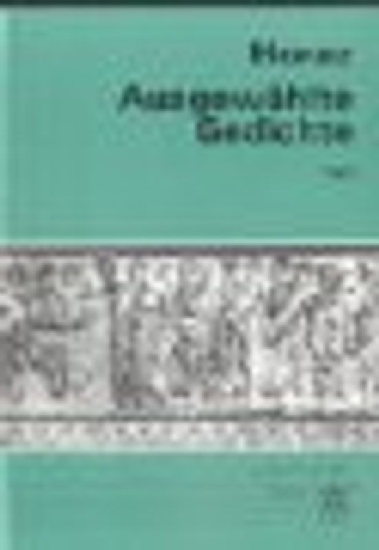 Ausgewählte Gedichte. Text (Latein)