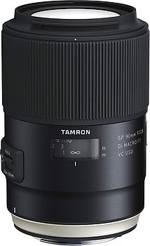 Tamron SP 90 mm F2.8 Di USD VC Macro 1:1 62 mm Objectif (adapté à Canon EF) noir