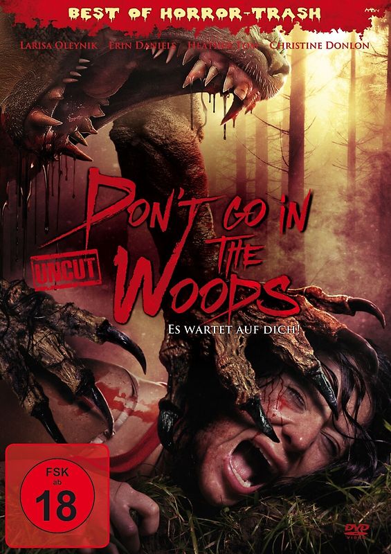 Don't go in the Woods - Es wartet auf dich (uncut) DVD
