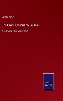 The Lower Canada Law Journal