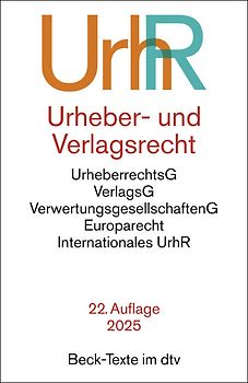 Urheber- und Verlagsrecht